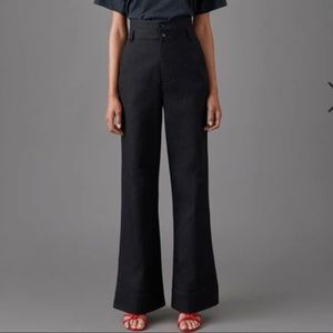 Rebecca Minkoff High Waist Wide Leg Pants